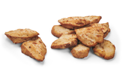 stukjes geroosterde kipfilet